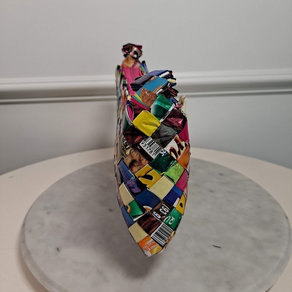 Small Candy Wrapper Shoulder Bag Euc - image 3